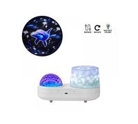 Christmas Gifts Ocean Projector Lamp 6 Colors 3D Effect Projection Night Light Kids Toys Birthday Ch