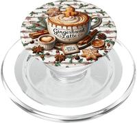 Christmas Gingerbread Coffee Mug For Women Aesthetic Winter PopSockets PopGrip para MagSafe