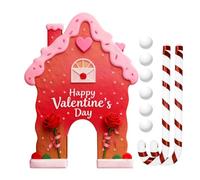 Christmas Gingerbread Golf Game - Mini Juguete Familiar Navideño con Bastones de ,Christmas Mini Golf Game Set | para Hogar, Reuniones Y Carnaval