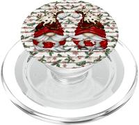 Christmas GNOME For Winter Girls Hot Cocoa Cups Cute Pattern PopSockets PopGrip para MagSafe