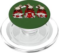Christmas GNOME Matching Family with Hot Cocoa Cup Cute Xmas PopSockets PopGrip para MagSafe