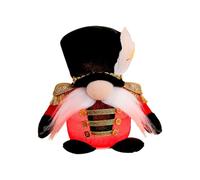 Christmas gnome plush figure - fabric LED illuminated | decorativa Christmas gnome 16.5 cm, party accessory for winter celebrations, Thanksgiving, birthdays | atmospheric decoration for homes
