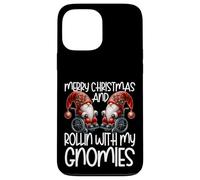 Christmas GNOME Saying For Senior Citizens Wheelchair Santa Carcasa para iPhone 13 Pro MAX