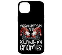 Christmas GNOME Saying For Senior Citizens Wheelchair Santa Carcasa para iPhone 14 Plus
