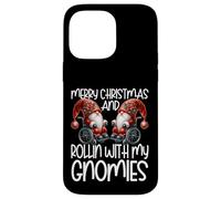 Christmas GNOME Saying For Senior Citizens Wheelchair Santa Carcasa para iPhone 14 Pro MAX