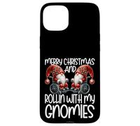 Christmas GNOME Saying For Senior Citizens Wheelchair Santa Carcasa para iPhone 15 Plus