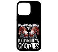 Christmas GNOME Saying For Senior Citizens Wheelchair Santa Carcasa para iPhone 15 Pro MAX