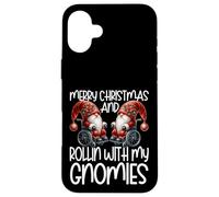 Christmas GNOME Saying For Senior Citizens Wheelchair Santa Carcasa para iPhone 16 Plus