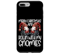 Christmas GNOME Saying For Senior Citizens Wheelchair Santa Carcasa para iPhone 7 Plus/8 Plus
