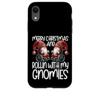Christmas GNOME Saying For Senior Citizens Wheelchair Santa Carcasa para iPhone XR