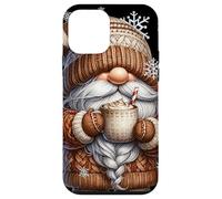 Christmas GNOME with Pumpkin Spice Hot Cocoa Mug Snowflake Carcasa para iPhone 12 Mini