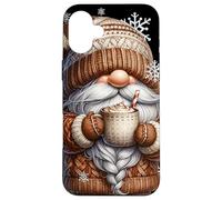 Christmas GNOME with Pumpkin Spice Hot Cocoa Mug Snowflake Carcasa para iPhone 16 Plus