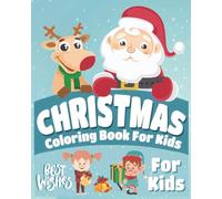 Christmas Gnomes Coloring Book for Kids: Cute Holiday Dwarfs, Elves & Festive Fun