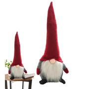 Christmas Gnomes Decorations, Red Hat Gnome Ornaments, Plush Doll Ornaments, Christmas Supplies, Dwarf Stuffed Ornaments, Desktop Gnome Decorations, Holiday Gnome Decor, Festive Gnome Figurines