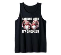 Christmas Gnomes For Xmas Family Hanging with My Gnomies Camiseta sin Mangas