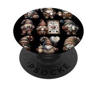 Christmas Gnomes Hot Cocoa Mugs For Fall and Thanksgiving PopSockets PopGrip Adhesivo