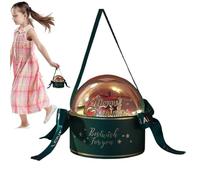 Christmas Goody Boxes, Fruit Treat Wrap Boxes, Round Christmas Paper Boxes, Clear Holiday Goodie Boxes, Christmas Goodie Boxes With Bow, Holiday Treat Boxes,Boxes