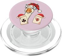 Christmas Goose Six Seven Meme Jugando a Las Cartas Humor Travieso PopSockets PopGrip para MagSafe