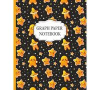 Christmas Graph Paper Notebook: 4x4 Grid Math and Drawing Notebook - 100 Pages, 7.5 x 9.25" Size, Cream Paper, Matte Cover