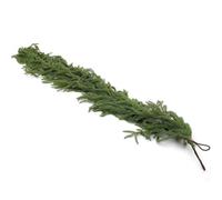 Christmas Greenery Garland, Artificial Green Spruce Wreath, ABS Festive Decoration for Christmas Centerpieces, Home Decor Garlands for Mantle, Stair Railing, and Table, 4.92 Feet, 5.91 Feet