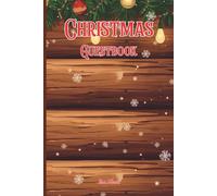 CHRISTMAS GUESTBOOK For Your Xmas Guests to Leave Their Cheerful Happy Christmas Greetings to You and Also Their Xmas Messages or Jokes For You: For Adults and Seniors