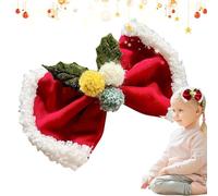 Christmas Hair Clips, Girls Bows for Hair, Cute Hair Bow Clip, Red Hair Bows Clips, Christmas Hair Accessories, Theme Hair Clips, Christmas Hair Bows, Hair Clips for Kids