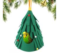 Christmas Hamster Bed, Cozy Small Animal Hideaway, Guinea Pig Christmas Bed, Warm Christmas Pet Bed, Guinea Hideaway, Hamster Christmas Toys, Christmas Animal Beds For Guinea and Birds