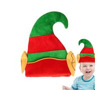Christmas Hats - Green Santa Christmas Hats | ellf Christmas Beanie Hat | Holiday Costume Accessories for Pretend Play Kids Adults Fancy Dress Up