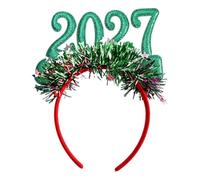 Christmas Headband Light Up LED 2027 - Cute Glitter Hair Accessories
