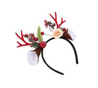 Christmas Headband Ornament Elk Deer Horn Hairband Cosplay Hair Accessory