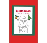 Christmas Holiday Color and Trace Book