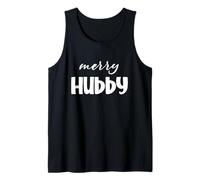 Christmas Holiday Husband, Family Matching, Xmas Merry Hubby Camiseta sin Mangas
