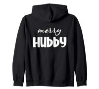 Christmas Holiday Husband, Family Matching, Xmas Merry Hubby Sudadera con Capucha