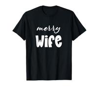 Christmas Holiday Husband, Family Matching, Xmas Merry Wife Camiseta