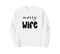 Christmas Holiday Husband, Family Matching, Xmas Merry Wife Sudadera