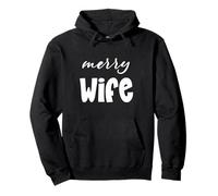 Christmas Holiday Husband, Family Matching, Xmas Merry Wife Sudadera con Capucha