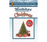 Christmas Holiday Word Search Puzzle Book: Christmas Holiday Word Search with Easy-to-Read Print about Christmas, Holidays, Festivities, and More | ... Stocking Stuffers, Vacations and Free Time