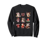 Christmas Holidays Reindeer Penguin Snowman Gingerbread Sudadera