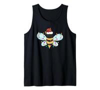 Christmas Honey Bee String Lights For Beekeeper & Bee Lover Camiseta sin Mangas
