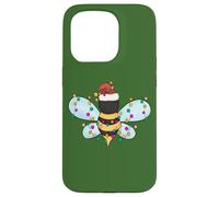 Christmas Honey Bee String Lights For Beekeeper & Bee Lover Carcasa para iPhone 15 Pro
