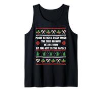 Christmas Humor, Favorite Family Member Funny Christmas Camiseta sin Mangas