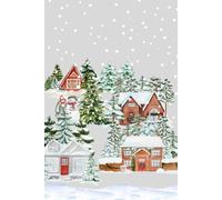 Christmas in a Small Village: Christmas notebook 150 pager of lined paper , 6" × 9"