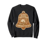 Christmas in Connecticut - Adorno de Campana para Camisa Sudadera