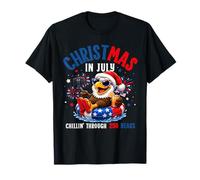 Christmas In July Bald Eagle Chillin Through 250 Years Camiseta