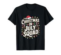 Christmas In July Squad Celebración Alegre Camiseta