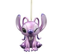 Christmas Inspirations by Disney - Figura decorativa para árbol de Navidad (9 x 9 cm, policloruro de vinilo), color lila