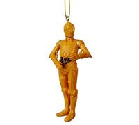Christmas Inspirations Figura de árbol de Navidad 3D Star Wars C-3PO 9,5 cm Bola de Navidad - Adorno de resina - Licencia Oficial - Bola de Navidad decorativa para árbol de Navidad e idea de regalo