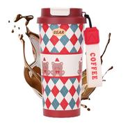 Christmas Insulated Tumbler, Holiday Straw Water Bottle, Stainless Steel Drinking Mug For Office School Gym Daily Commute Outdoor Activities Hiking Camping Picnic Beach Trip Drivers Sports Players