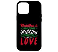 Christmas Is Family, Friends Love Memories Funny Xmas Carcasa para iPhone 12 Pro MAX