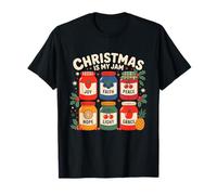 Christmas Is My Jam Holiday Spirit Joy Love Camiseta